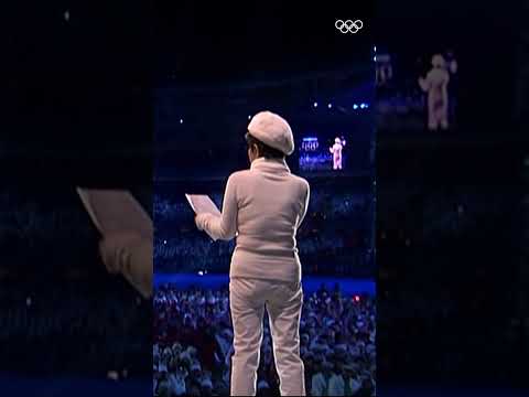 A voice for peace that lit up the #Turin2006 Opening Ceremony stage.🕊️#Olympics #MilanoCortina2026