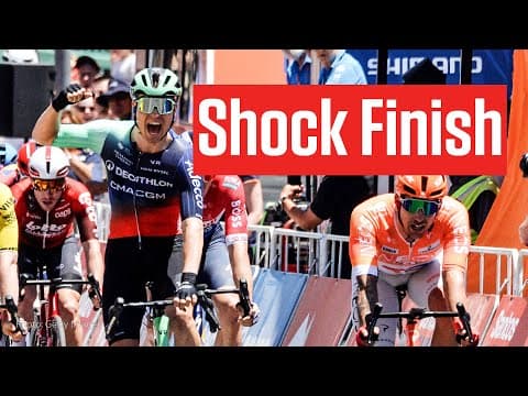 How The Favorites Lost Stage 1 At Tour Down Under 2026