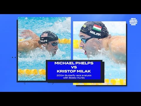 Michael Phelps ↔ Kristof Milak: who's best in Butterfly?