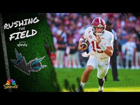 Ty Simpson, Fernando Mendoza lead Auerbach's Heisman rankings | Rushing The Field | NBC Sports