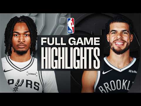 SPURS at NETS | FULL GAME HIGHLIGHTS | February 26, 2026