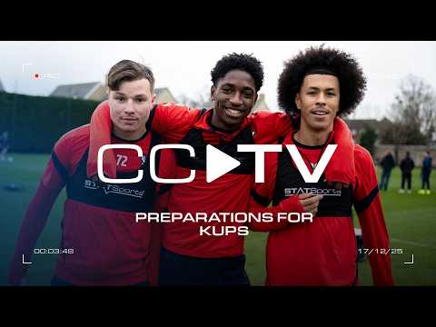 CCTV | U21s in First-team Training 💪 UEFA Conference League