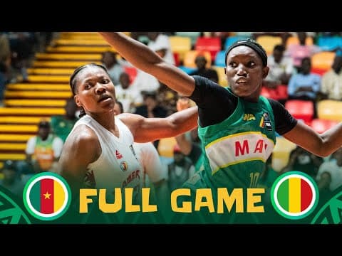 Group Phase | Cameroon v Mali | Full Basketball Game | FIBA Women's AfroBasket 2025