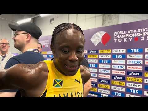 Danielle Williams Blessed After 7th Place in 100mH Final at 2025 Tokyo World Championships