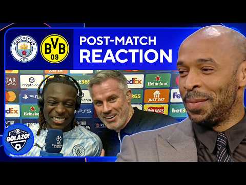 Thierry Henry, Micah Richards react to Man City's win with Jérémy Doku and John Stones | UCL Today