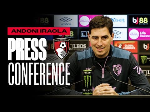 Andoni Iraola on Sunderland, Christie injury and Semenyo latest | Premier League Press Conference