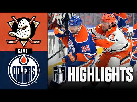 NHL Playoff Highlights | Ducks vs. Oilers | Round 1 Gm 1 | April 20, 2026