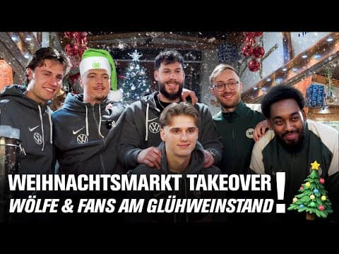 Weihnachtsmarkt-Action mit den Wölfen 🐺🎄 | Müller zapft den Glühwein! 😅🍷