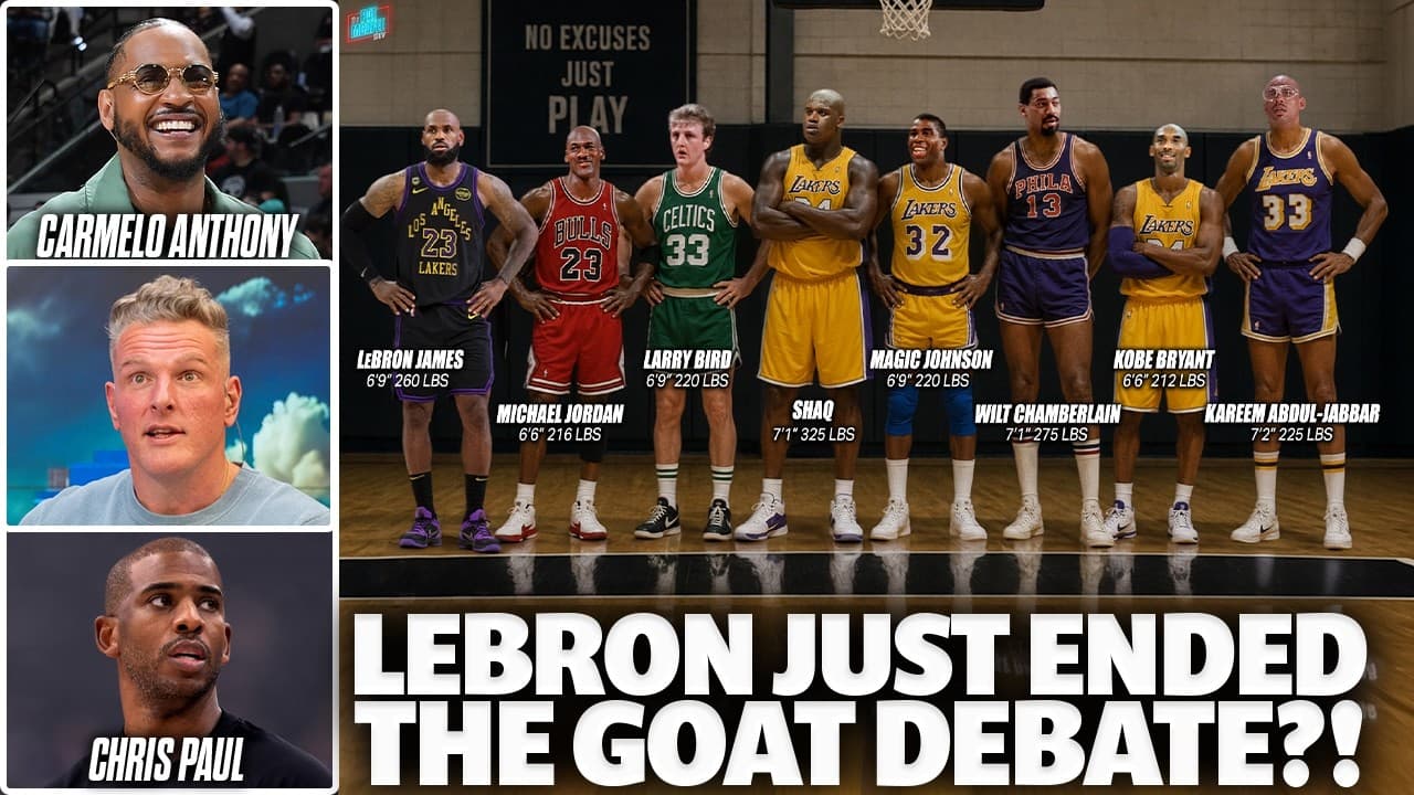 LeBron James Addresses Michael Jordan GOAT Debate "It's Gonna Be Hard Not To Take Me!"