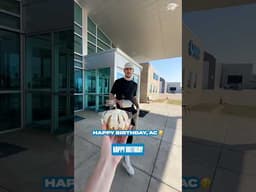 To: AC- Happy Birthday 🥳- From: The guys 😂💙 #okcthunder