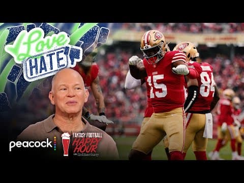 49ers' Jennings playing well with Purdy in recent weeks | Fantasy Football Happy Hour | NFL on NBC