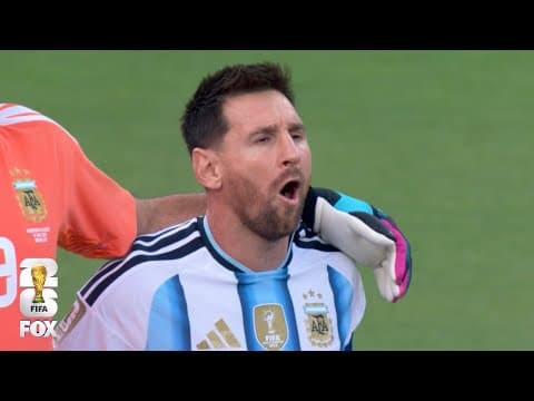 Argentina National Anthem Before Match Against Algeria 🇦🇷 | 2026 FIFA World Cup™ 