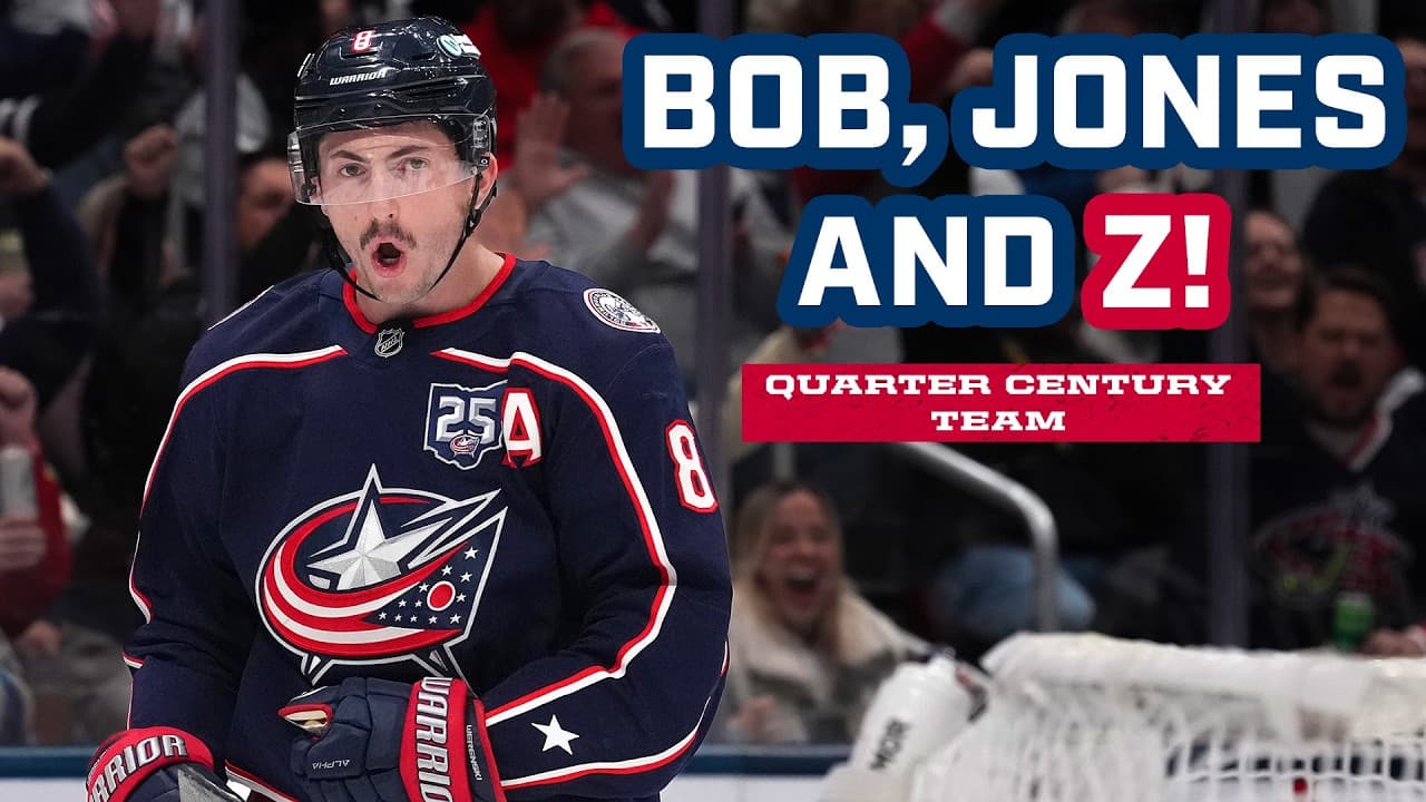 SERGEI BOBROVSKY 🧱 SETH JONES 🔥 and ZACH WERENSKI 💪 - All-Time Jackets: The Quarter Century Team