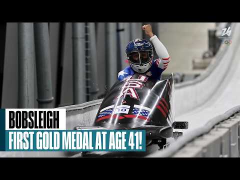 Elana Meyers Taylor wins stunning monobob gold medal