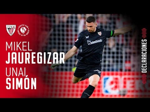 🎙 Mikel Jauregizar & Unai Simón | post Athletic Club 1-1 Real Sociedad | J22 LaLiga EA Sports