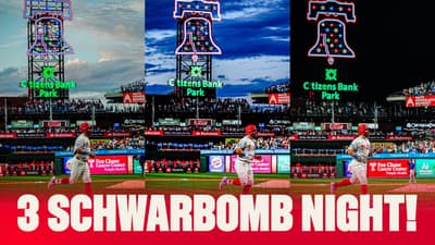 2 SCHWARBOMBS IN ONE INNING?! | Kyle Schwarber's 3-Homer Night Versus the New York Mets
