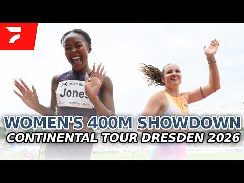 Rayniah Jones Breaks Her Own 100mH Meet Record! | Continental Tour Dresden 2026