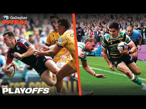 🏉 Northampton Saints v Leicester Tigers: Try-Scoring Madness! | East Midlands Derby | Gallagher PREM