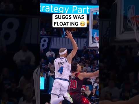 Jalen Suggs soared for this chase down 😳