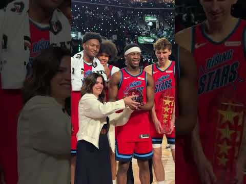 MVP! MVP! VJ Edgecombe brings home the hardware 🏆