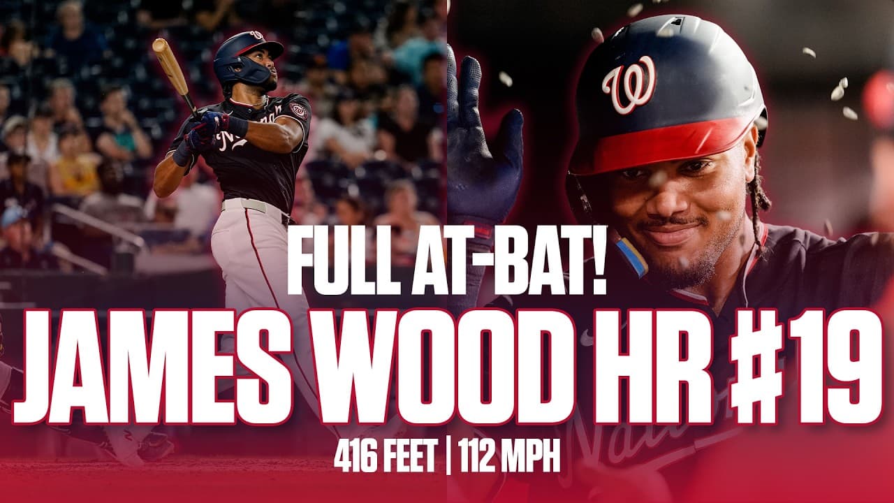 James Wood 416-Foot, 112 MPH Second-Deck Blast | Full At-Bat