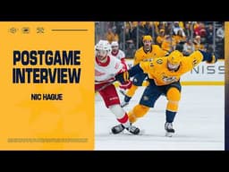 Nic Hague: Postgame Interview - Mar. 2nd
