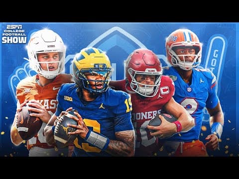 🚨 Manning Bounces Back+ Michigan vs Oklahoma Week 2 Highlights | The CFB Show 🏈