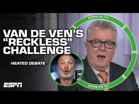 STEVIE & FRANK DEBATE 👀 Micky van de Ven's challenge on Alexander Isak was 'RECKLESS?!' 👀 | ESPN FC