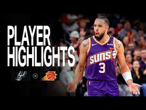 Dillon Brooks goes for 25, leads the way in Phoenix Suns win over the Spurs