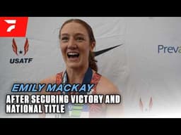 Emily Mackay Shares Her Excitement After Securing the 3000m Victory + National Title