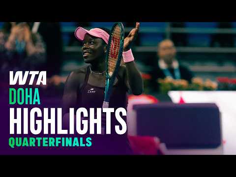 Quarterfinals in Doha featuring Mboko, Sakkari, Muchova and more | WTA Match Highlights