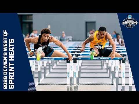 Every men's sprint heat from the 2026 NCAA Division I West Quarterfinal Round track and field meet