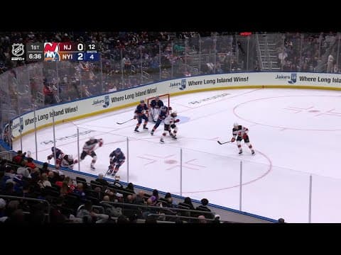 Anthony Duclair scores a goal against the New Jersey Devils