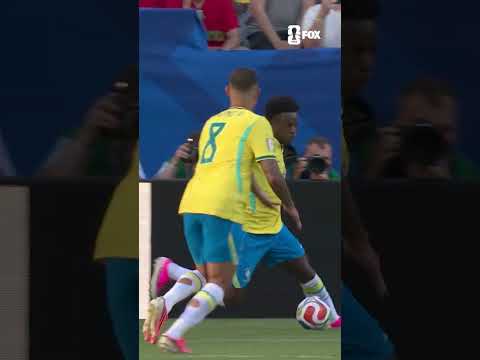 Vini Jr. with a stellar performance in Brazil's first match of the FIFA World Cup