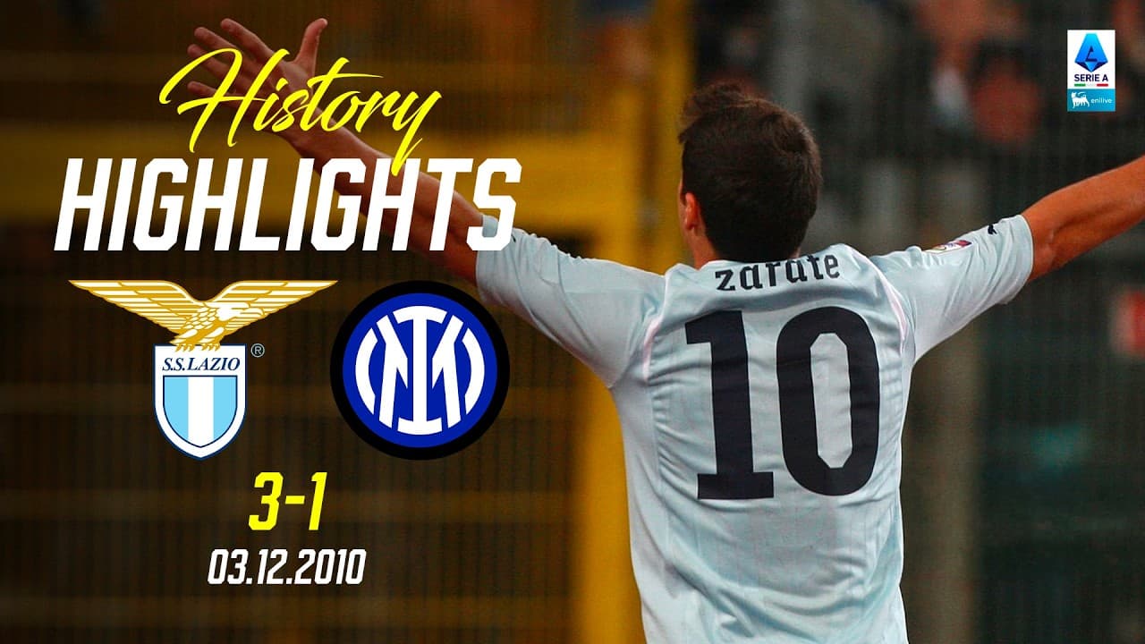 🔙 HISTORY HIGHLIGHTS I LAZIO-INTER 3-1