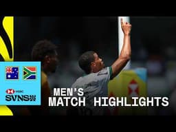 Blitzboks spoil the party ⚠️ | Australia v South Africa | HSBC SVNS Perth 2026 | Full Match Replay