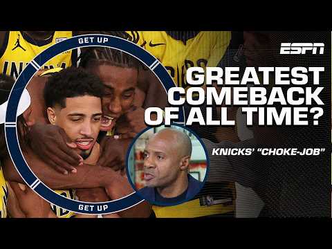 COMEBACK OF THE CENTURY 🤯 Pacers-Knicks was the 'BIGGEST CHOKE-JOB IN NBA HISTORY' - J-Will | Get Up