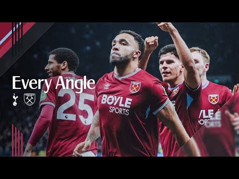 Summerville's and Wilson's Goals From EVERY Angle 🎥 | Spurs 1-2 West Ham