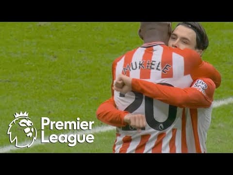 'Rapid response!': Enzo Le Fee brings Sunderland level with Palace | Premier League | NBC Sports