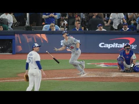 Inside World Series Game 7: Raw footage of the Dodgers clinching the World Series in Toronto!
