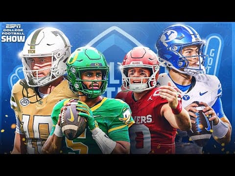 🚨REACTIONS: Ducks take down USC + BOOMER SOONER! + Pittsburgh vs Georgia Tech | The CFB Show 🏈
