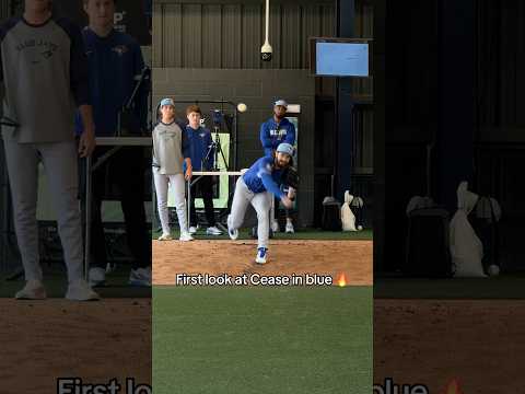 Dylan Cease on the bump 👀 #MLB #Toronto #BlueJays #SpringTraining