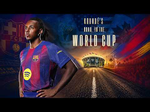 KOUNDÉ's JOURNEY to the WORLD CUP | FC Barcelona 🔵🔴