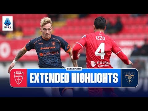 Monza vs. Lecce: Extended Highlights | Serie A | CBS Sports Golazo