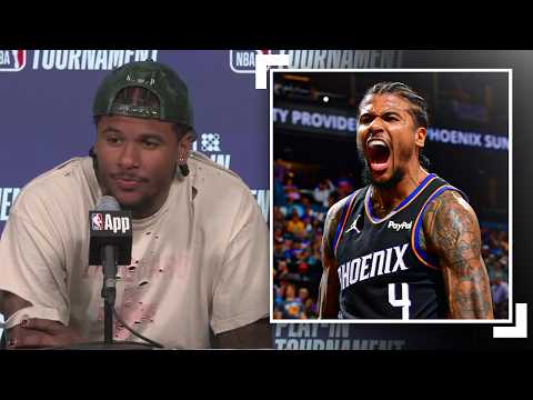 "I Just Felt Good All Night" Jalen Green Talks After His 36 PT Night In SoFi Play-In Tournament