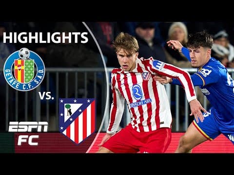 Getafe vs. Atletico Madrid | LALIGA Highlights | ESPN FC