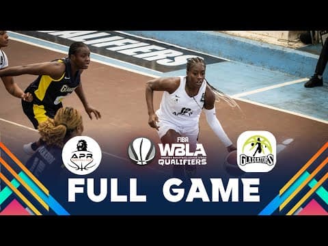 LIVE - APR Women BBC v Gladiators | FIBA Women Basketball League Africa 2025 | Group Phase
