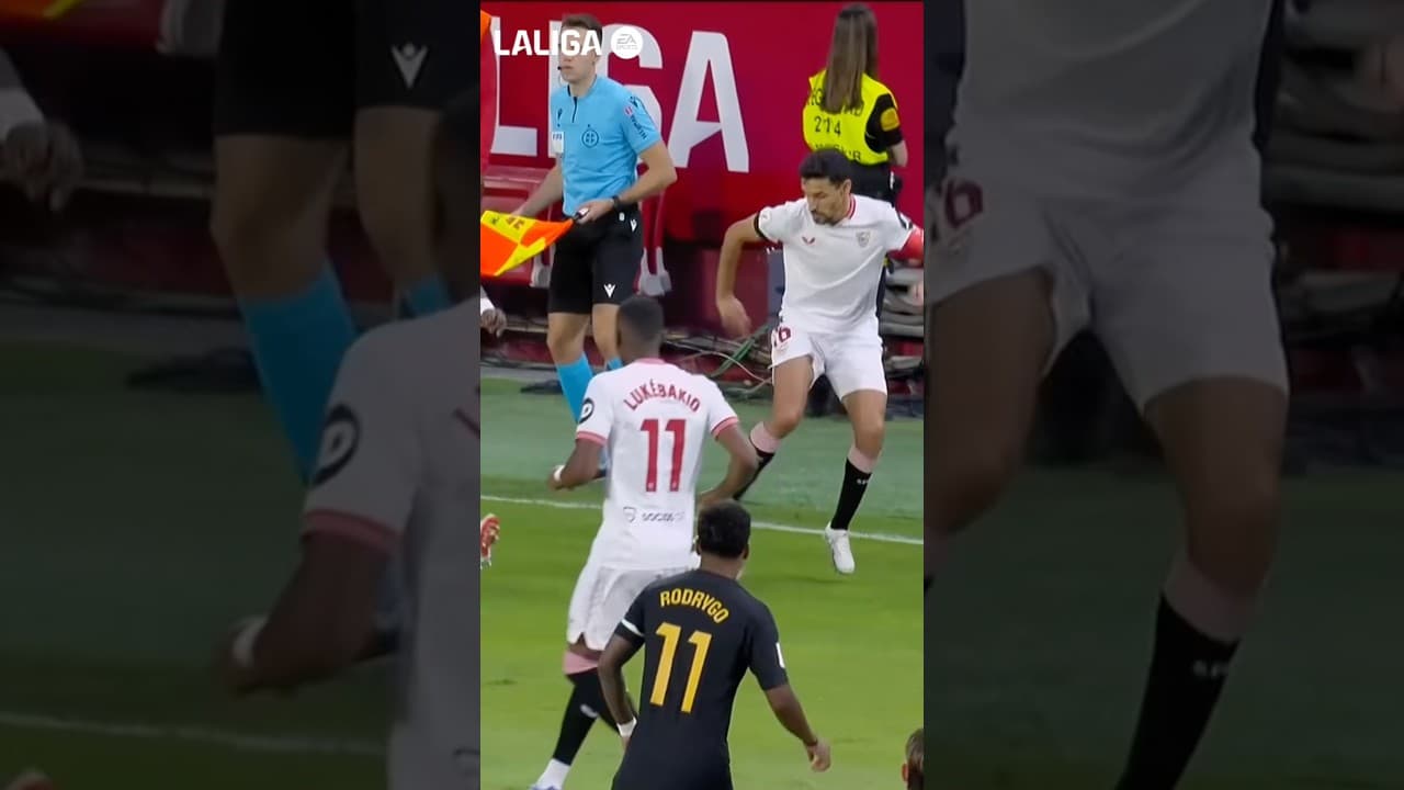 Cosas de Duende…🤯🧙‍♀️ #sevillafc #laligahighlights #futbol #sevillarealmadrid