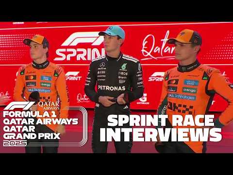 2025 Qatar Grand Prix Sprint Race Interviews 🎙️ Oscar Piastri's happy to BE BACK! | ESPN F1