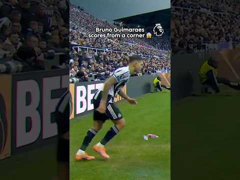 Bruno Guimaraes Scores From A Corner ☄️